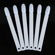 Sevyn Colors Natural Nail Swatch Sticks – 50PCS Nail Display Fan Board with Ring for Gel, Acrylic & Polish Samples